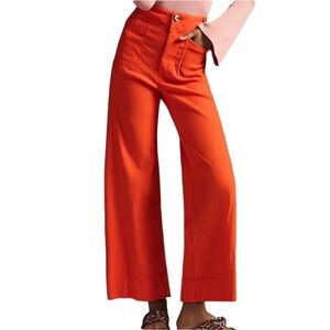 Maeve Colette High Rise Wide-Leg Pants - Size 6